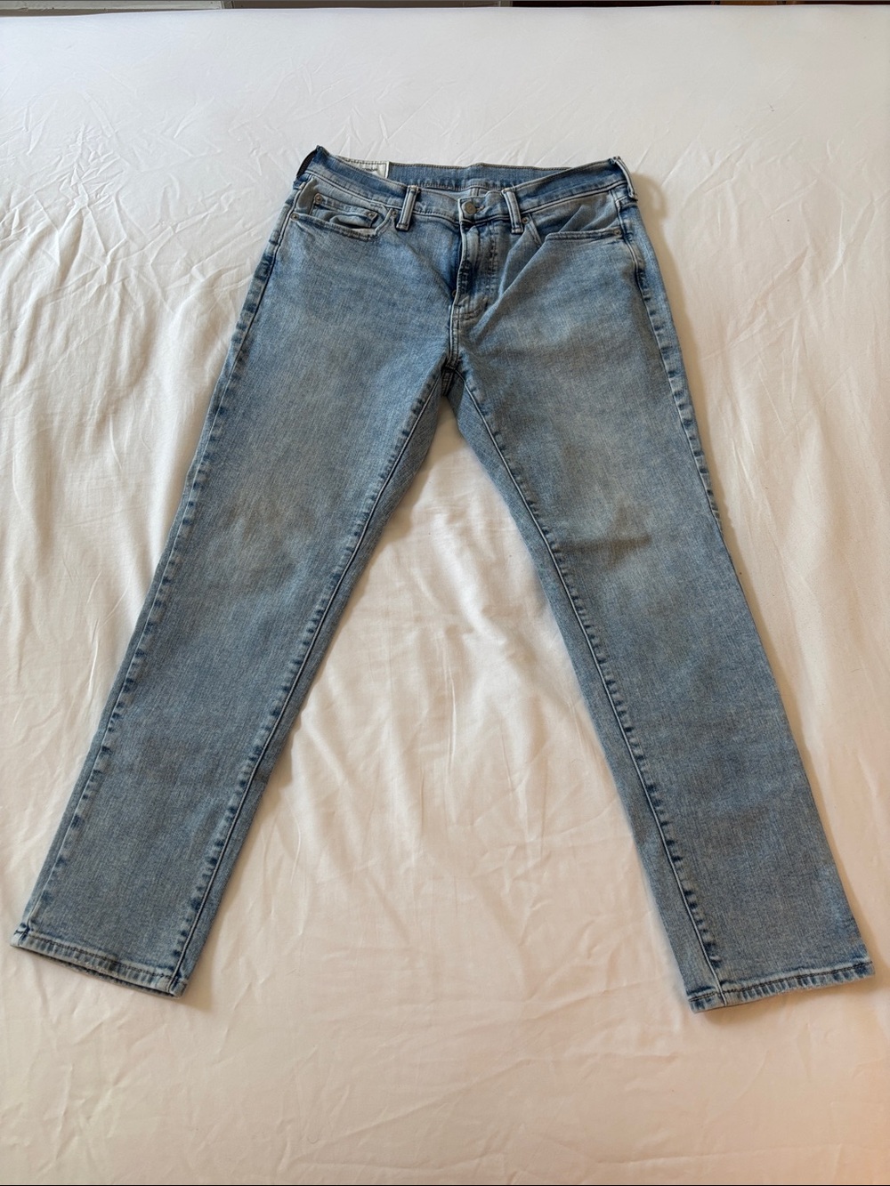 Abercrombie & Fitch Light Blue Athletic Skinny Stretch Men’s Jeans 32x30